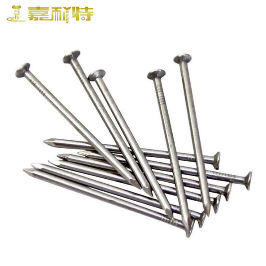 Jianet Woodworking Nails, Construction Site Nails, Round Steel Nails, 80mm (1KG/bag)