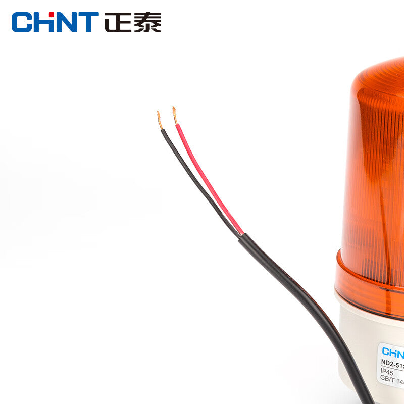 Chint ND2-51SFR Rotating Strobe Warning Light LED Red