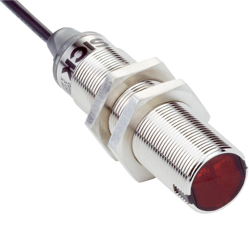 SICK cylindrical photoelectric sensor; GRL18-P1132