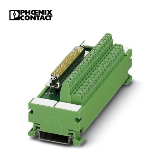Phoenix VARIOFACE module, with screw connection and D-SUB socket connector, can be installed on NS35/7.5 rail, 25 positions; UM 45-D25SUB/B