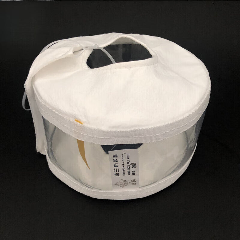 PTFE flange cover protective sleeve to prevent splashing and mist, PTFE acid and alkali resistant and corrosion resistant - DN25