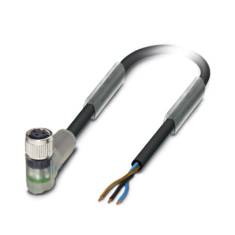 Phoenix sensor/actuator cable; SAC-3P- 5,0-PUR/M 8FR-2L