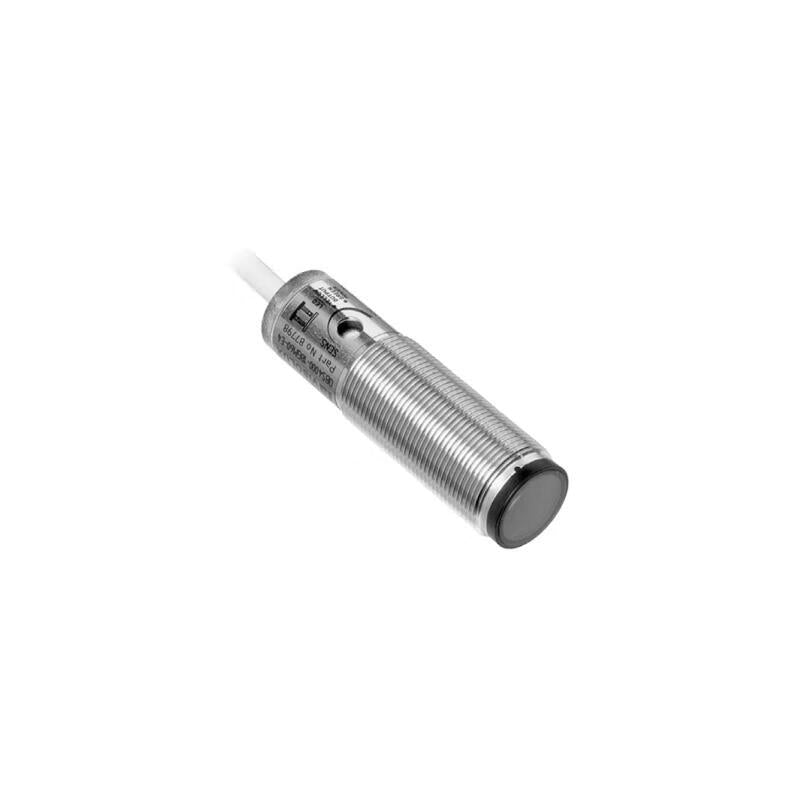 Pepperl+Fuchs cylindrical diffuse reflection sensor, detection distance 0-200mm, NPN, cable 2m, voltage DC10-30V, ON when light enters/ON when light is blocked; OBT200-18GM60-E4