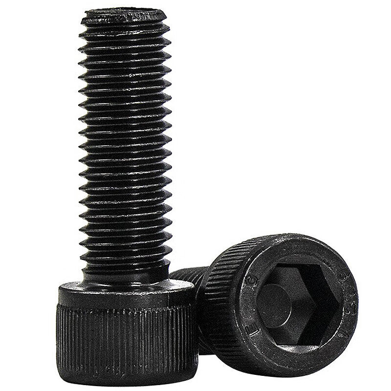Haisdic HKYC-26 12.9 grade carbon steel cylindrical socket head cap screw, extended head high-strength screw M16*80 (half thread).