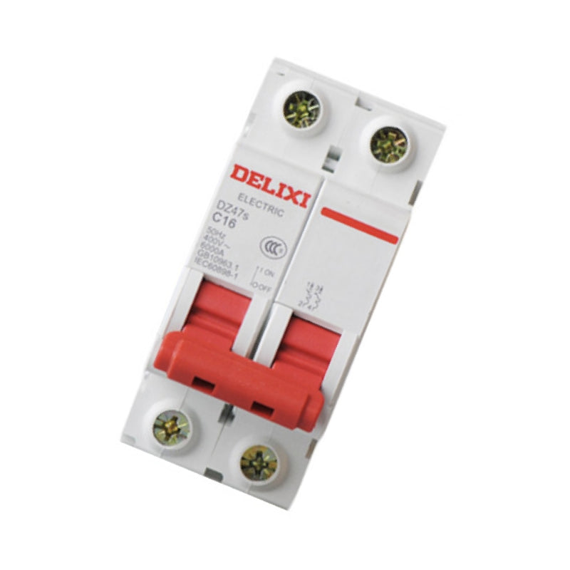 Delixi Electric (DELIXI) miniature circuit breaker DZ47s D type 2P 50A DZ47SN2D50