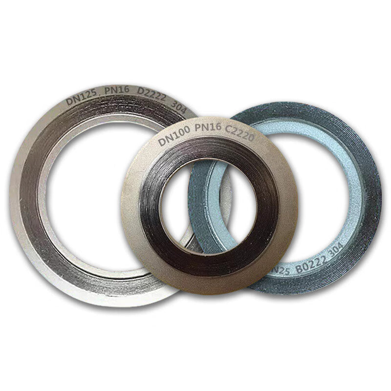Hurricane Range, US Standard 304 Inner and Outer Ring Metal Graphite Spiral Wound Pad, Unit: Piece, DN250/150LB