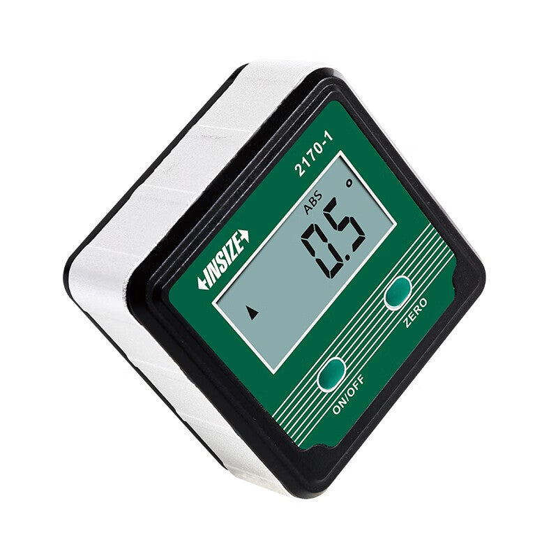 INSIZE Digital Level/Inclinometer, Small Portable, High Precision 0.1°/2170-1, Measuring Range 4x90°