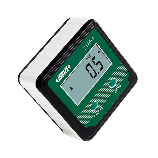 INSIZE Digital Level/Inclinometer, Small Portable, High Precision 0.1°/2170-1, Measuring Range 4x90°