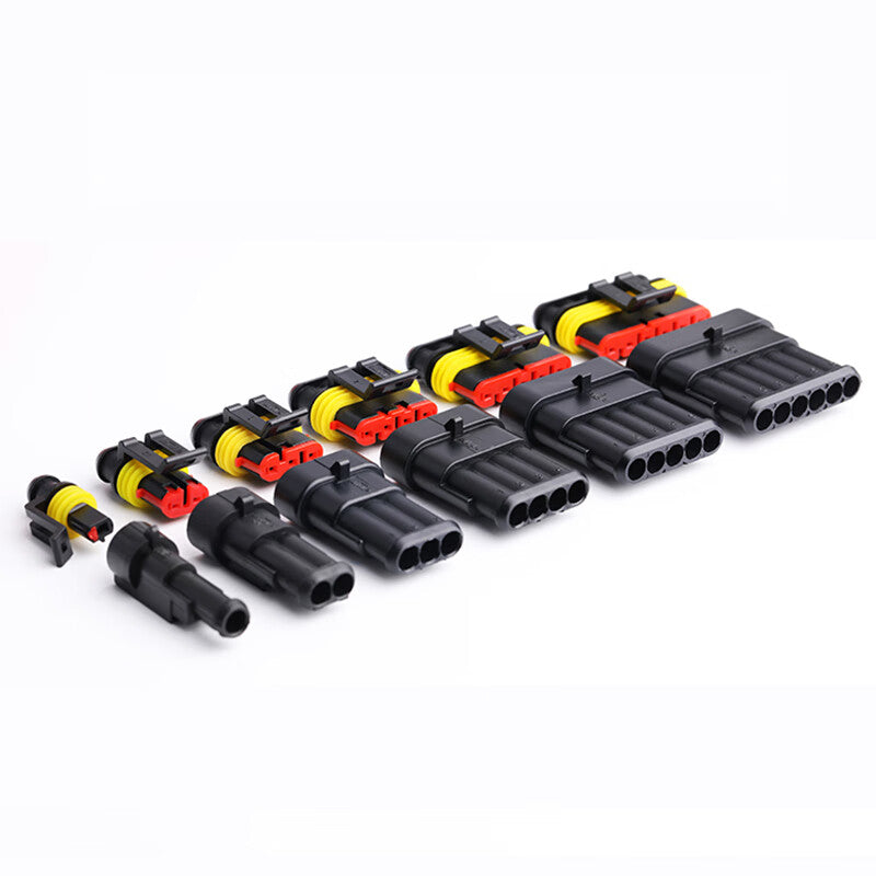 UGMing Automotive Waterproof Connectors AMP1.5 Series Plug and Socket Connector, Male/Female with Cable 6P H1003219