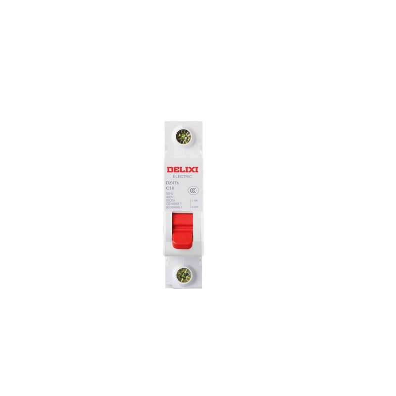 Delixi air switch small circuit breaker DZ47s C type 1P 16A