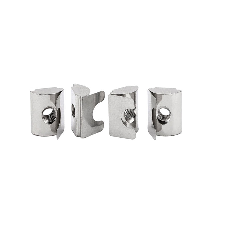 SteelKirin Products 304 Stainless Steel Aluminum Profile Nuts 304 Spring Nuts T-Nuts 304 European Standard T-Nuts 45M8 (10 pieces/pack) Price per piece 48 hours