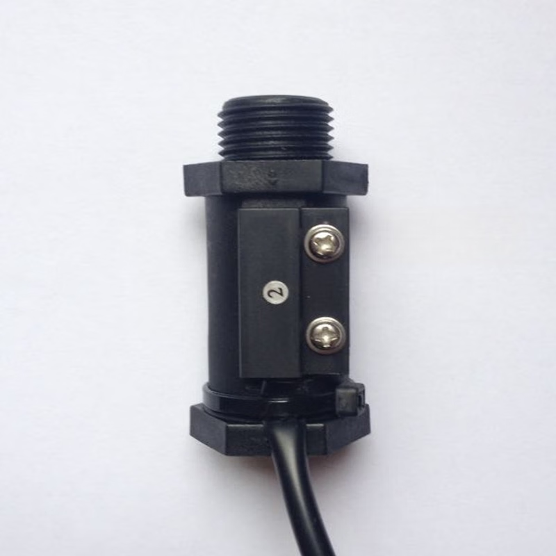 USAMRFS-2P/3P Chiller Black Plastic Flow Switch, High-Precision Float-Type Flow Switch, Water Flow Sensor