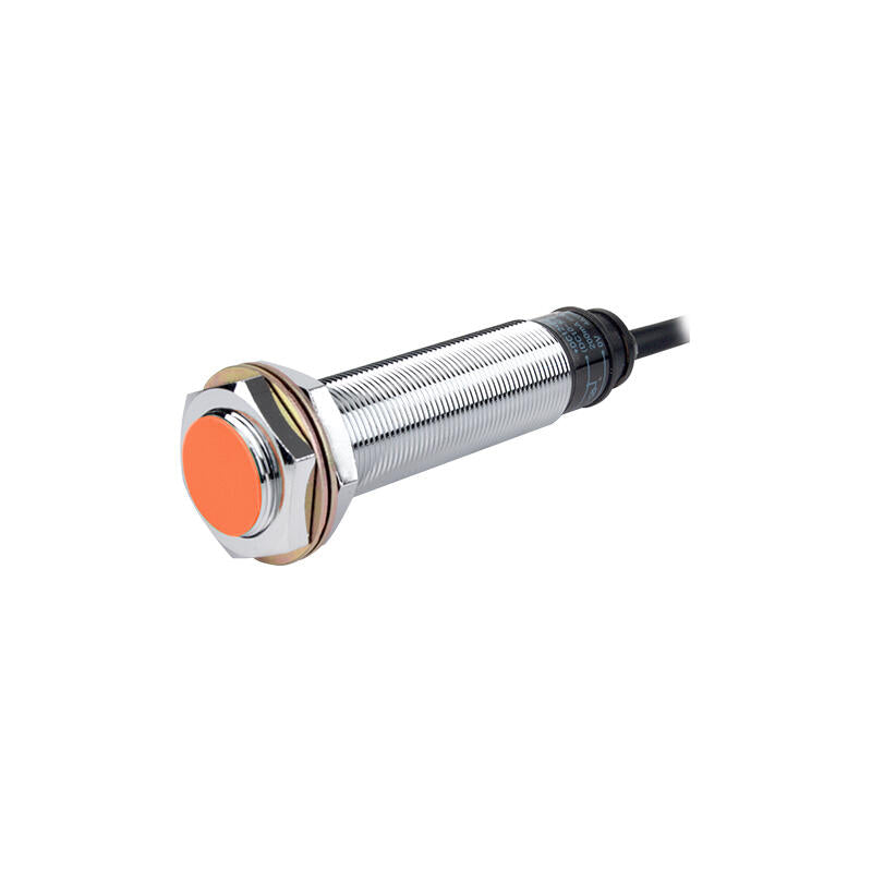 Autonics inductive cylindrical proximity switch 3-wire cable 2m detection distance 5mm PNP; PRL18-5DP2