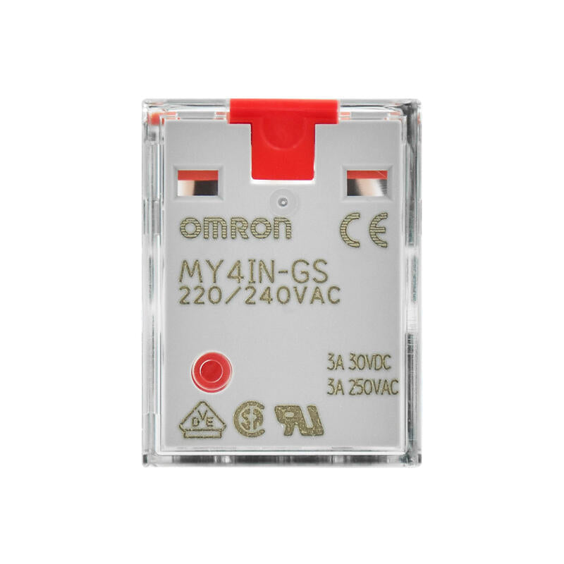Omron micro power relay; MY4IN-GS AC220/240 BY OMZ/C