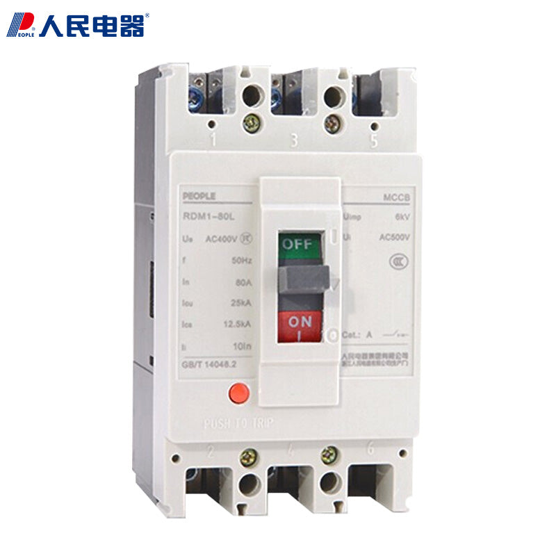 People's Electric 3P RDM1 350A Molded Case Circuit Breaker