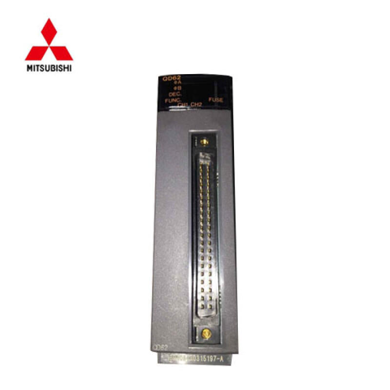 Mitsubishi Electric PLC, high-speed counting, 2 channels, 500kpps, differential input, sink output; QD62D