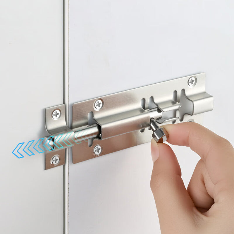 TIMUS surface-mounted stainless steel door bolts, latches, anti-theft door bolts, locks, wooden door latches, door bolts, 4-inch