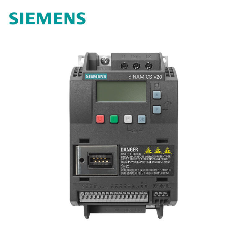 Siemens SINAMICS V20 3AC 380V inverter, no built-in filter, 1 unit/box 1.1kW AC380-480V; 6SL3210-5BE21-1UV0