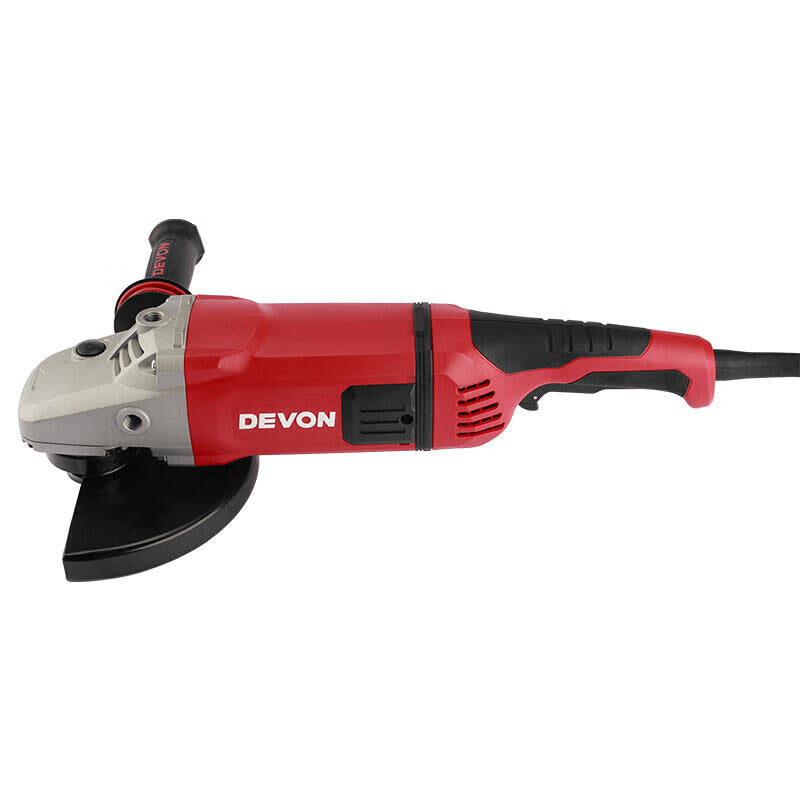 DEVON 230mm Angle Grinder 2600W, vibration reduction handle, color box 2831-26-230