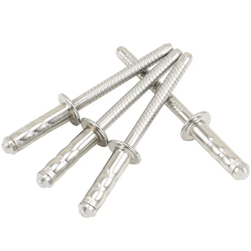 Ironclad Stainless Steel Double-Drum Rivets, Countersunk Head Double-Drum Rivets, 3.2*14 (50 pieces)