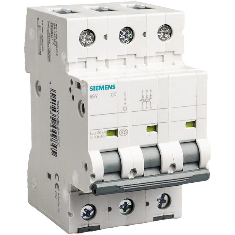 Siemens Miniature Circuit Breaker 32A 3P C 10kA 5SY4