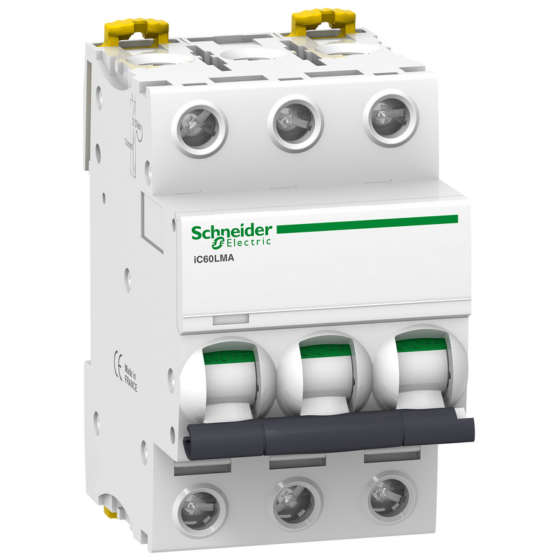Schneider Electric iC60LMA 3P 4A Magnetic Miniature Circuit Breaker