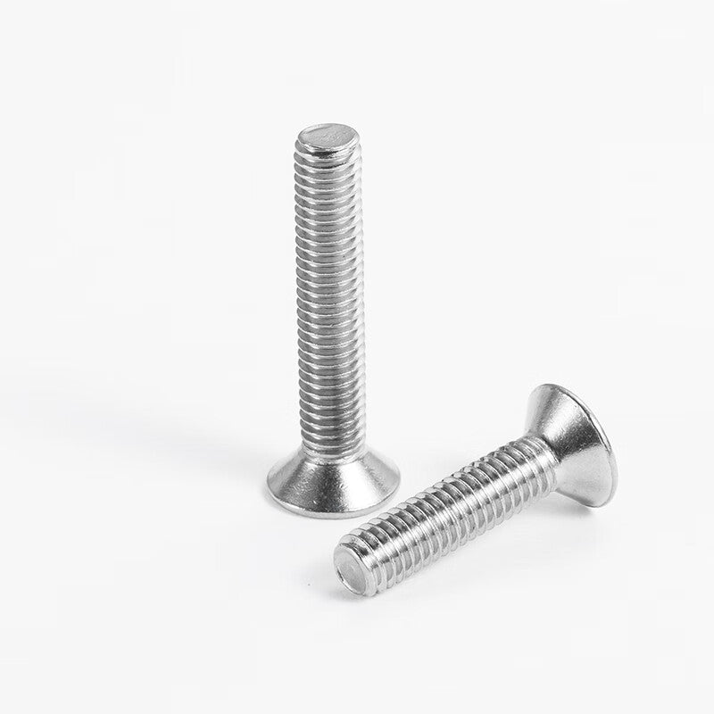 AOZHAN Industrial Co., Ltd. DIN7991-304 Hex Socket Countersunk Head Screws, German Standard GPH M3*6 (6000 pieces/box)