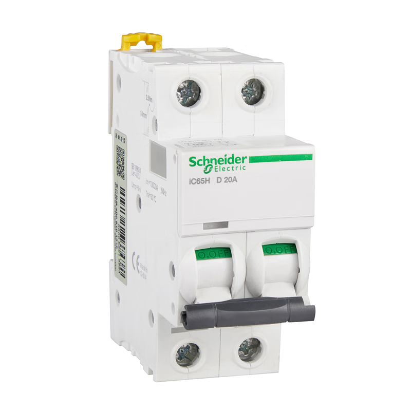 Schneider Electric iC65H 2P D20A Miniature Circuit Breaker