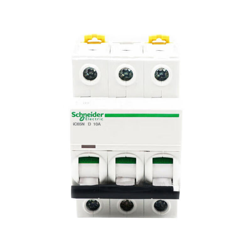 Schneider Electric iC65N 3P D10A Miniature Circuit Breaker