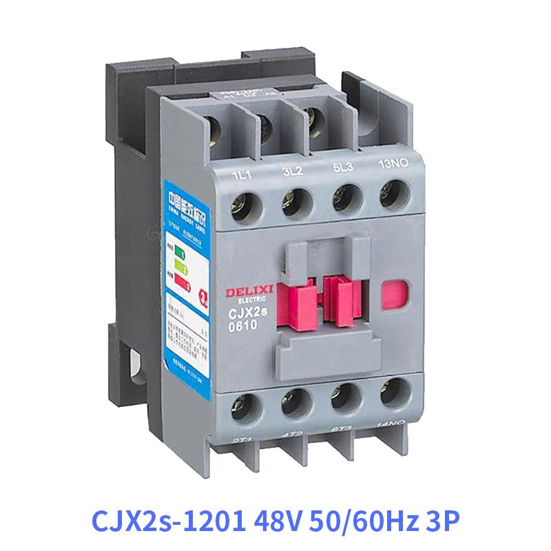 Delixi customized AC contactor CJX2s-1201 48V 50/60Hz delivery time 15 days Customized models are not returnable