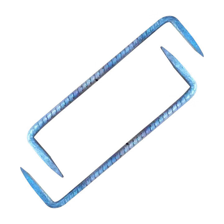 Yongli Shangyuan steel nail, long grab nail, iron nail with two pointed ends, boat nail, king nail, digging nail, 8*200*50mm (10 pieces per pack)