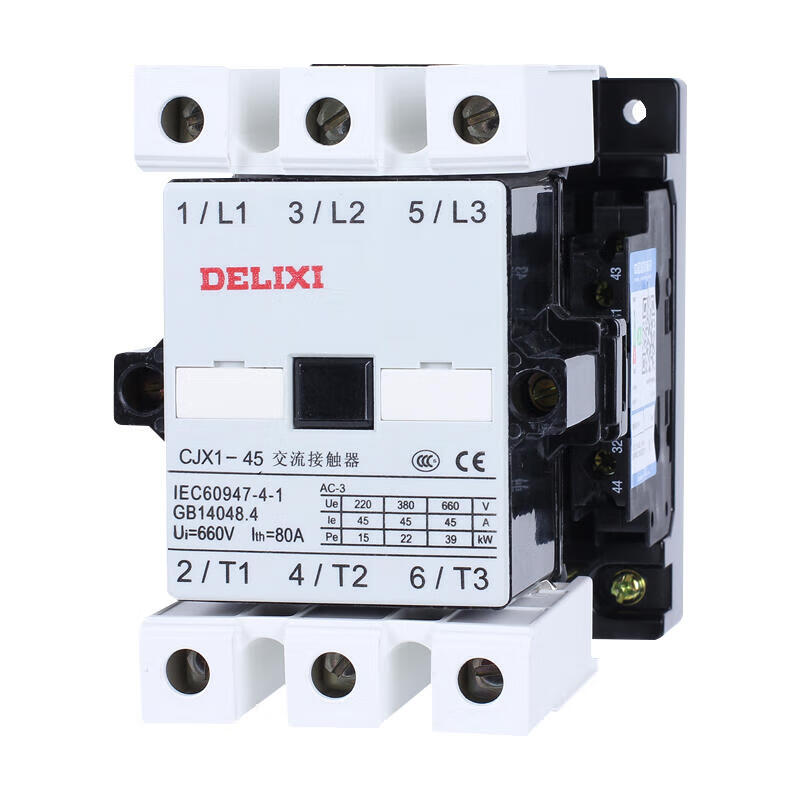 Delixi CJX1-45/22 Universal AC Contactor 50Hz 220V