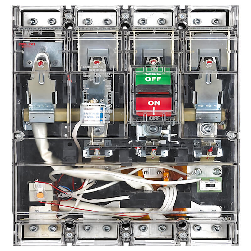 Delixi Electric Thermal Magnetic Residual Current Operated Circuit Breaker; DZ20L-400T/4300400A100-300-500 Transparent Non-Extension <0.1 Strip