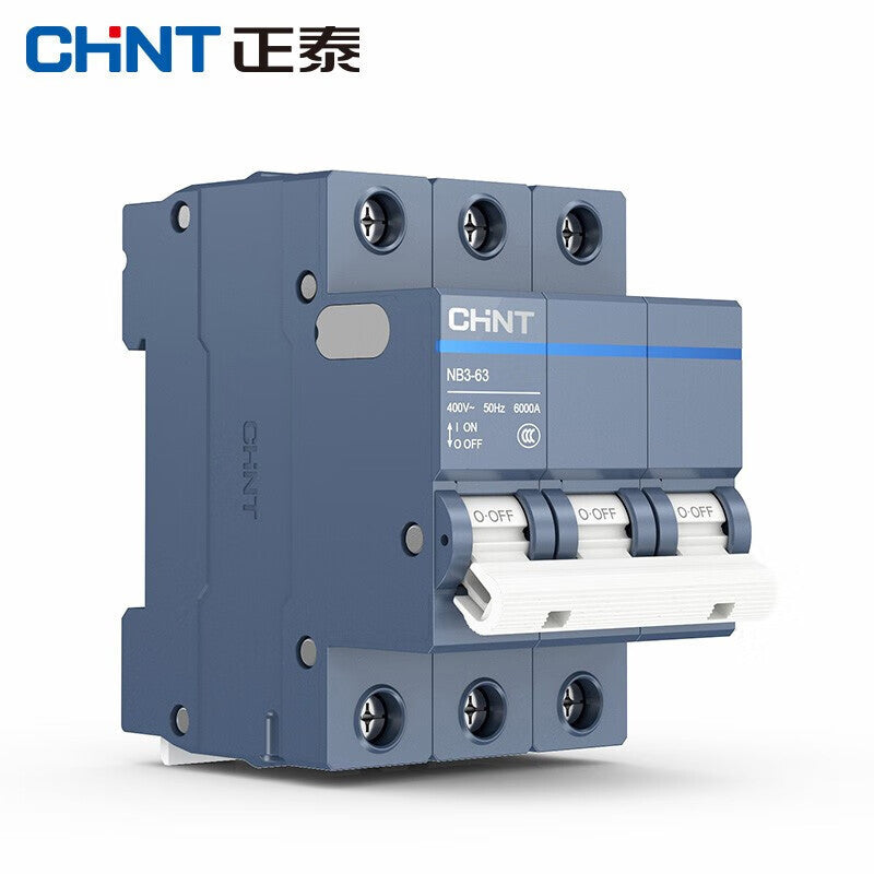 Chint (CHNT) small circuit breaker NB3-63 series 3P C63 (1 piece)