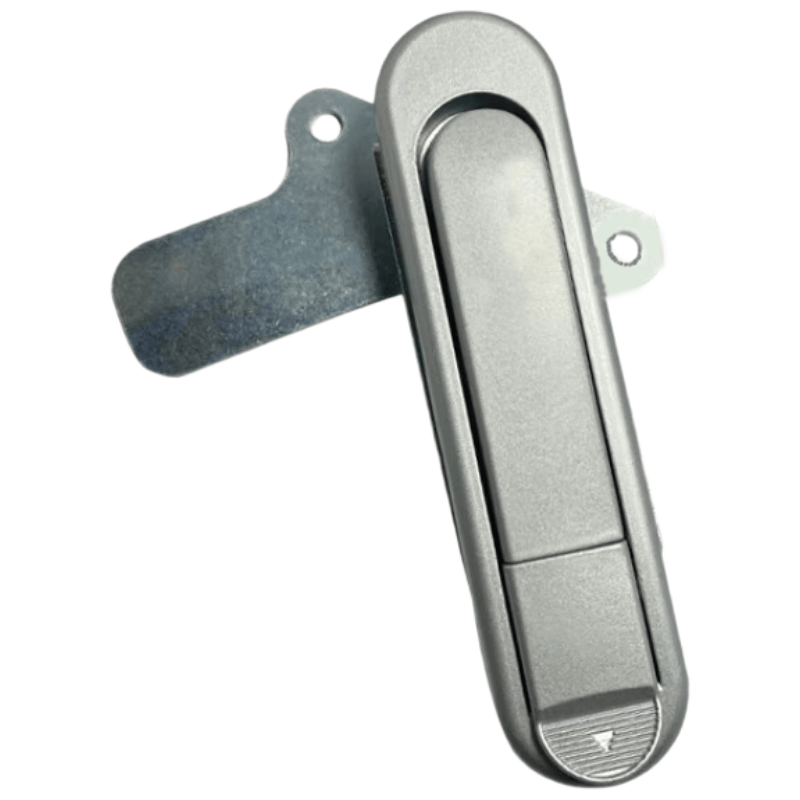 Pango Precision Electrical Distribution Box Lock Cabinet Lock Front Door Lock Jump-Type Handle AB302-2 (Keyless Zinc Alloy)