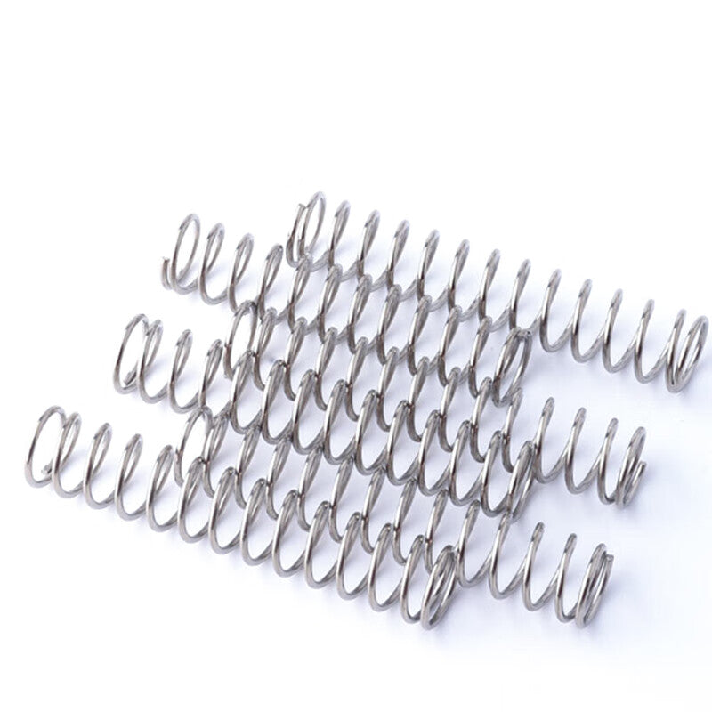 Deqi 304 Stainless Steel Compression Spring, Compression Shock Absorption and Return Spring Customization, Torsion Spring, Tension Spring, Wire Diameter 2*25*70 (1 piece)