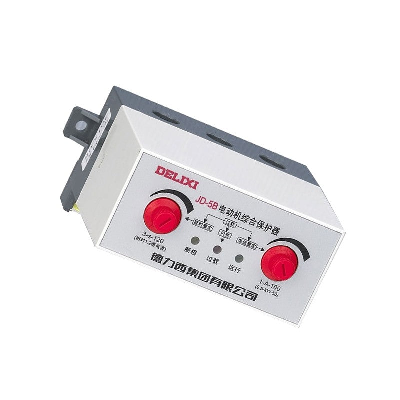 Delixi JD-5 Electric Motor Protector 0.5-5A AC380V