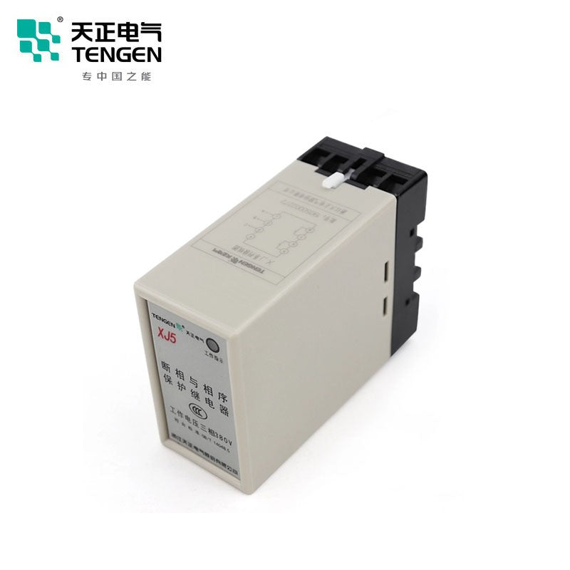 Tianzheng Electric TENGEN XJ3 380V phase failure and phase sequence protection relay 04040020001