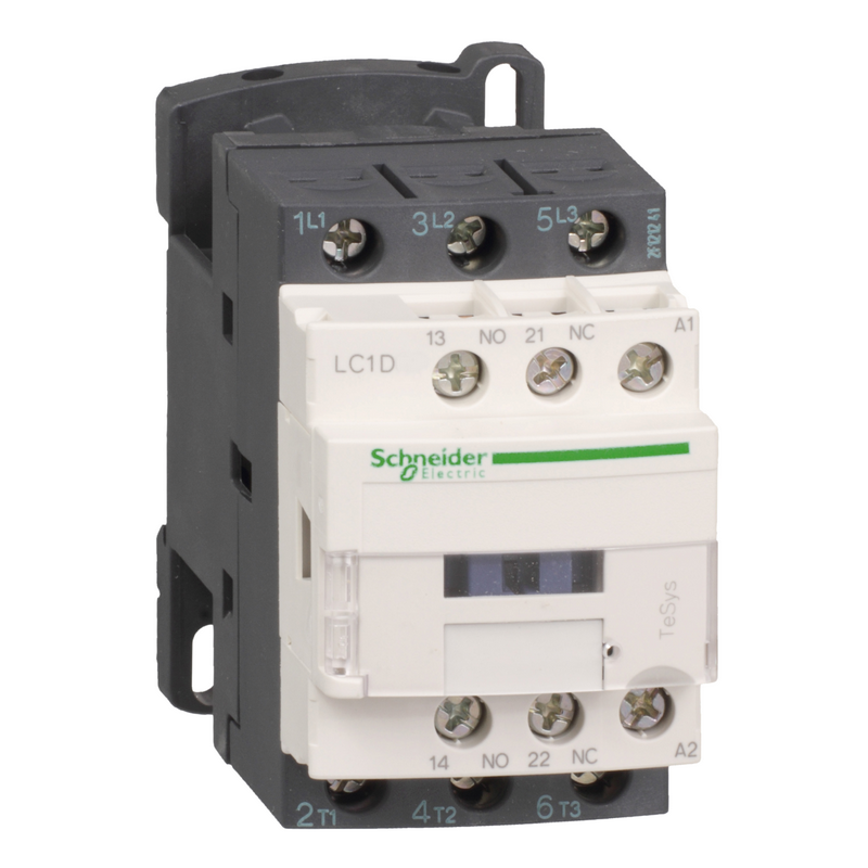 Schneider TeSys D AC Contactor, 12A, 480V LC1D12T7