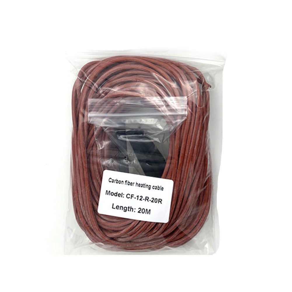 Cable Heating Wire Laboratory Replacement Silicone Rubber 12K Tools 25W/M