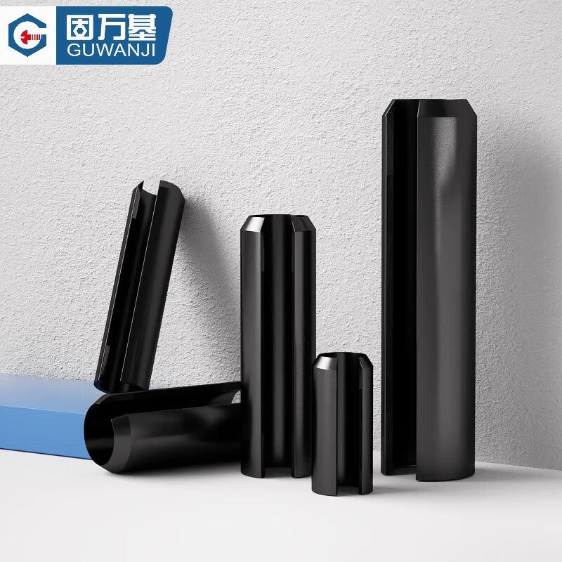 GUWANJI Flexible Cylindrical Pins GB/T 879 Carbon Steel Flexible Pins, Spring Pins, Hollow Pins, Locating Pins, Shaft Pins, Dowel Pins M5x40 [50 pieces/pack]