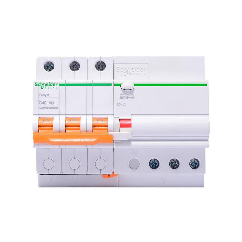 Schneider Electric EA9R 3P Leakage Protection Circuit Breaker C40A