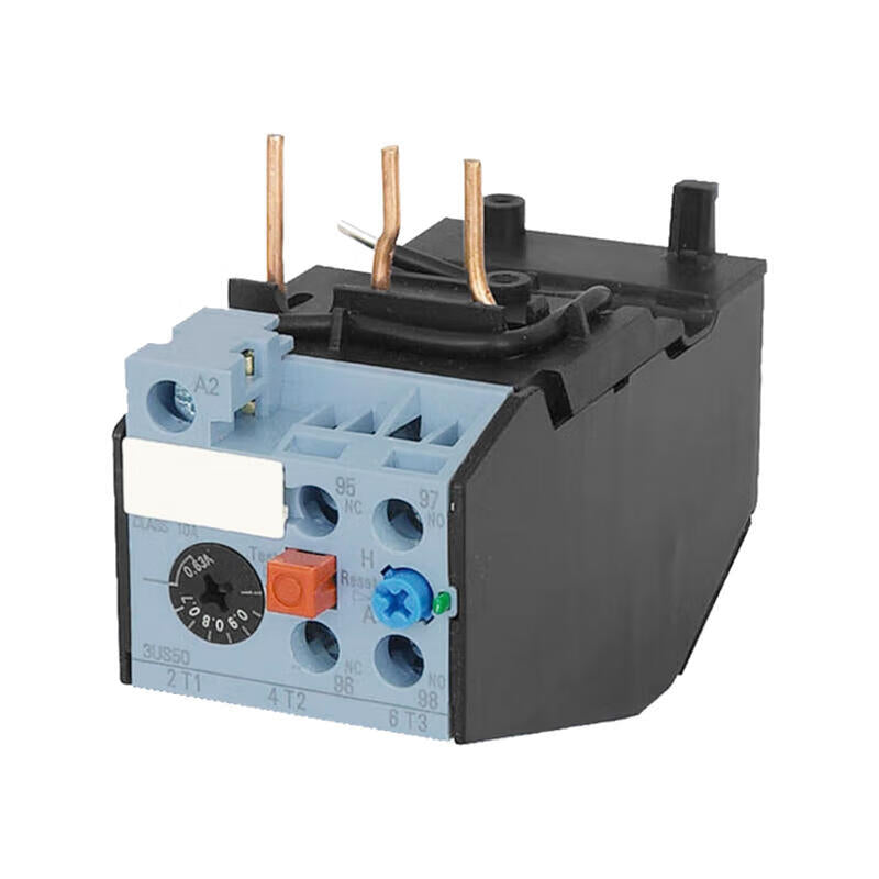 Siemens overload relay 0.63...1A tripping class: 10A specification 0 for 3TS29-32, 3TB39-41 auxiliary contacts: 1 normally open contact + 1 normally closed contact; 3US50400J
