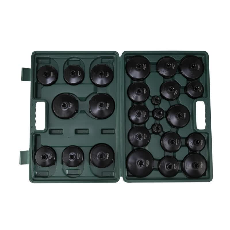 SATA 25-piece universal cap filter wrench set; 09705