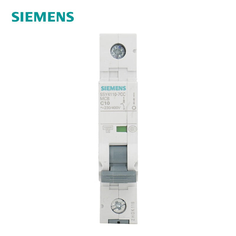 Siemens 5SY4110-7CC Circuit Breaker 10A 1P Type C 10KA