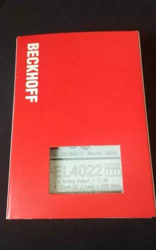 and Beckhoff EL4022 in box [1]