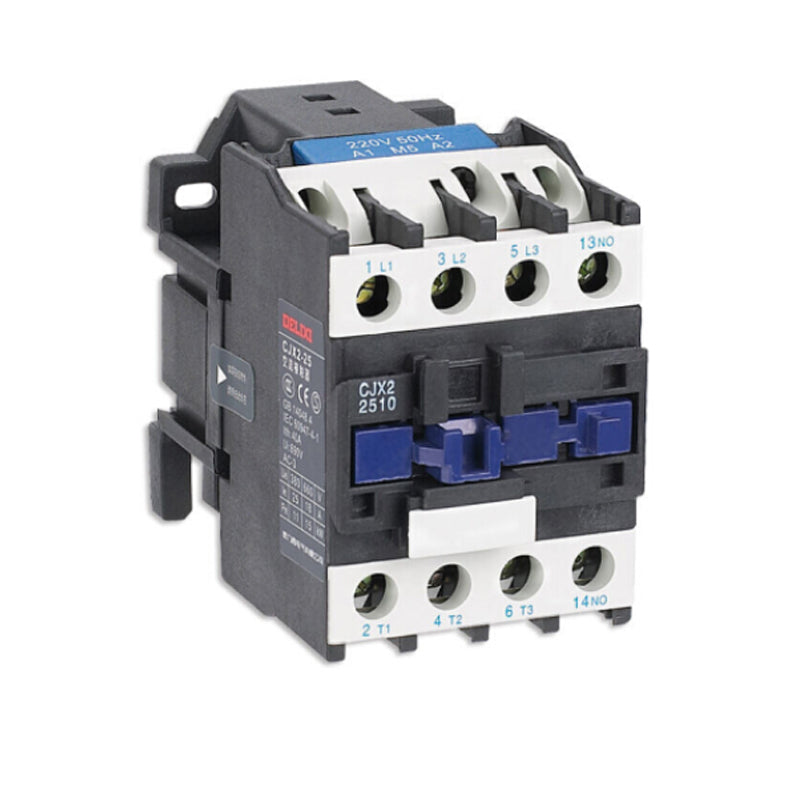 DELIXI ELECTRIC CJX2-2501 220V AC Contactor, Simple Packaging