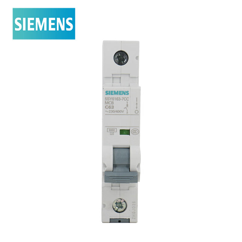 Siemens Type C 63A 1P 6KA Circuit Breaker 5SY6163-7CC