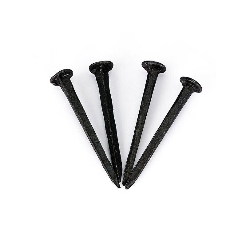 Winstein WSX218 Black Shoe Nails, Square Small Iron Nails, Shoe Repair Nails, 16mm (per kilogram), approximately 3500 pieces