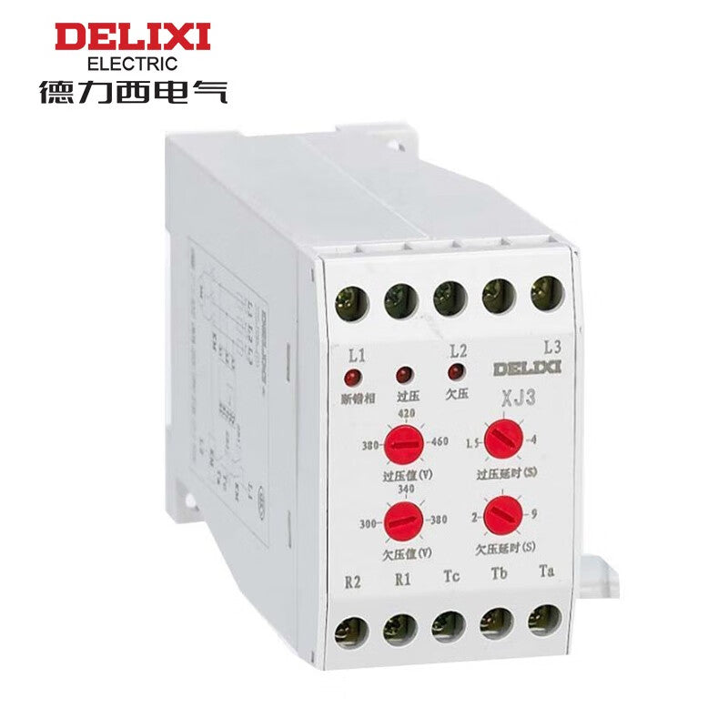 Delixi XJ35380 380VAC Three-Phase Monitoring Relay